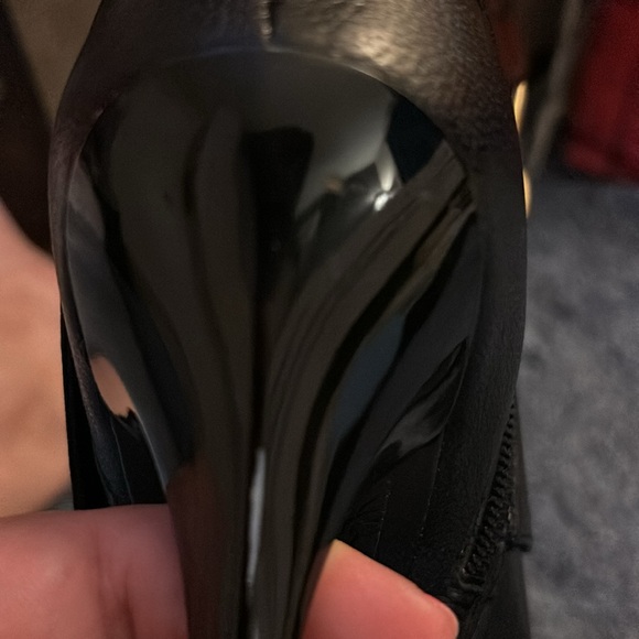 Enzo Angiolini Leather Ankle Booties Size 8 - Picture 10 of 14